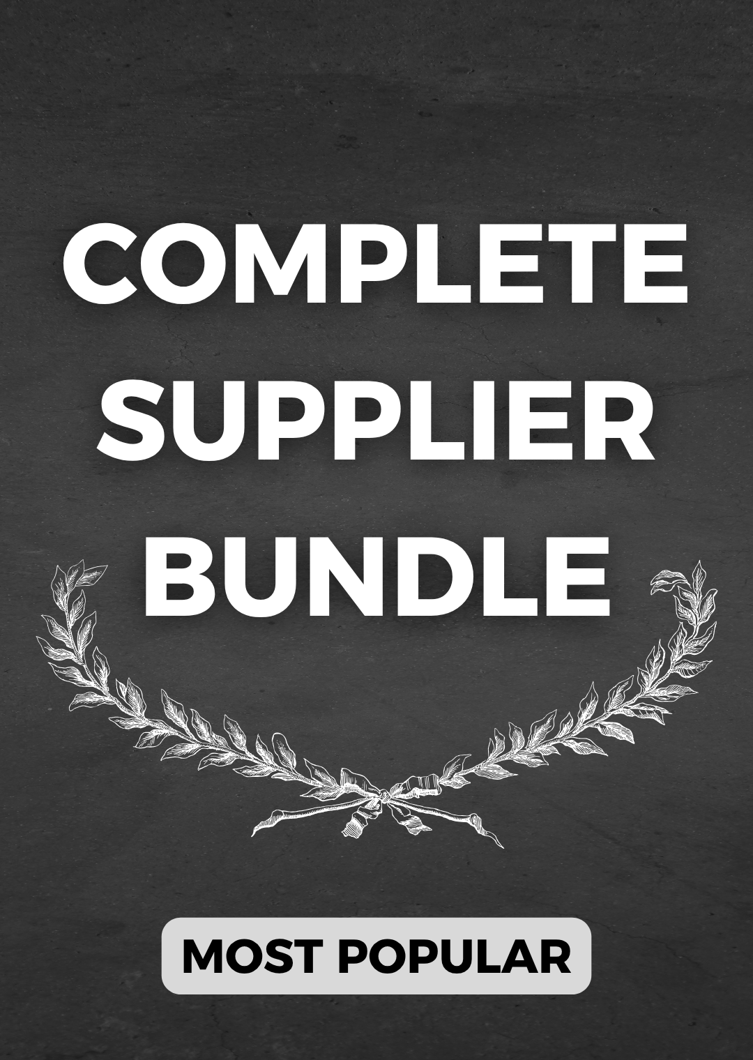 Complete Supplier Bundle